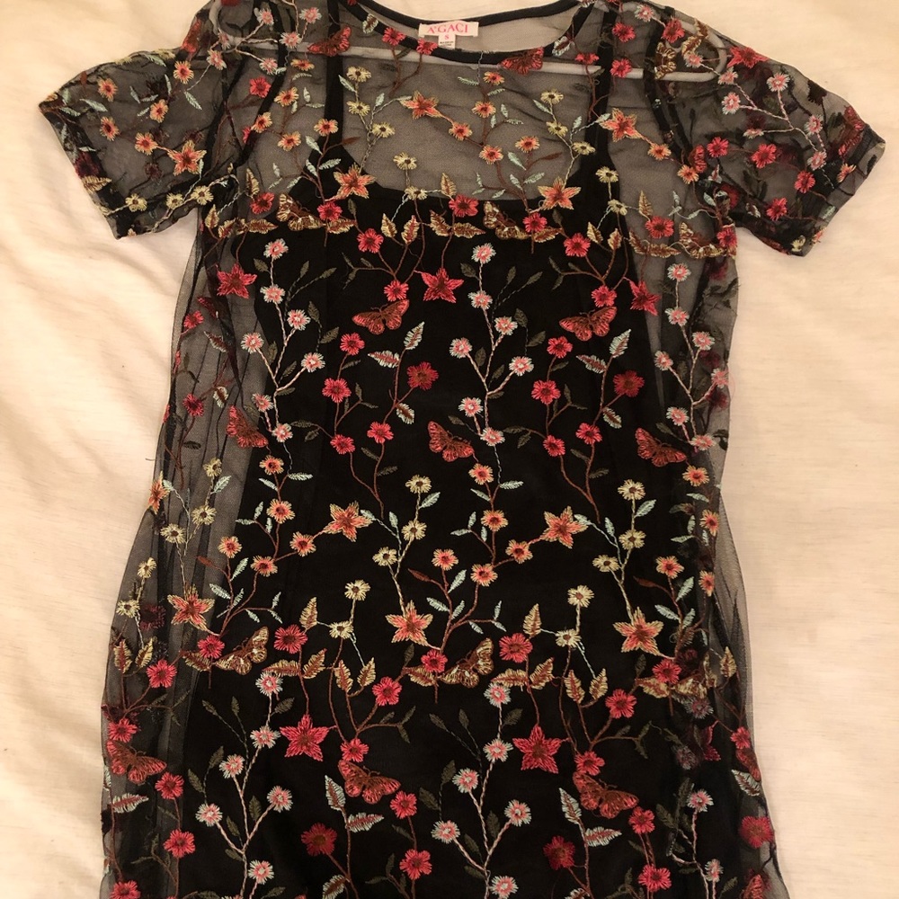 Floral Lace slip dress